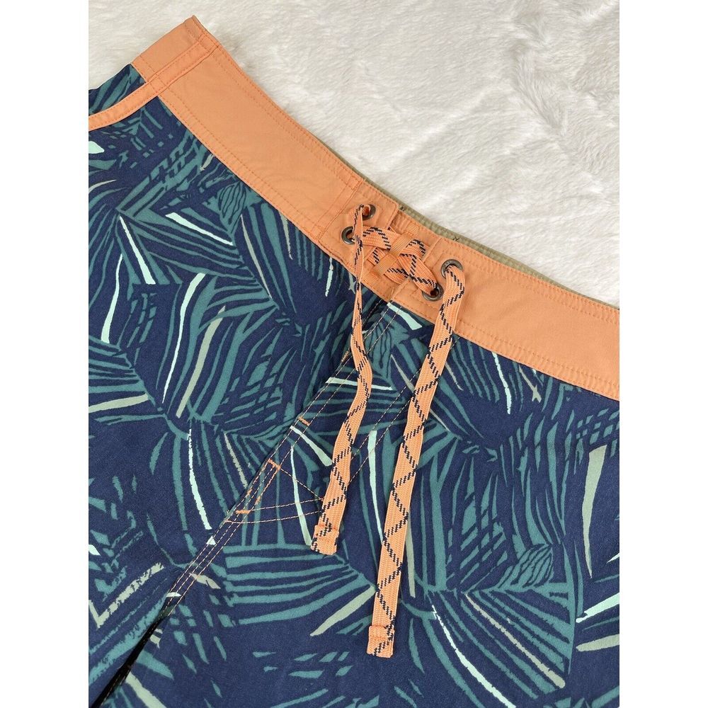 Patagonia Board Shorts Men's Hydropeak Stretch Floral Water Swim Trunks - Sz 30